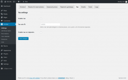 Page screenshot: Hotelier → Tax