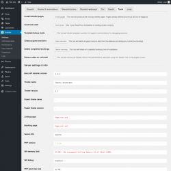 Page screenshot: Hotelier → Tools
