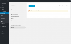 Page screenshot: Hotelier → Logs