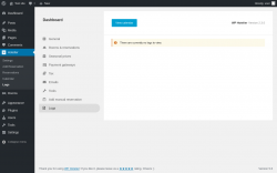 Page screenshot: Hotelier → Logs