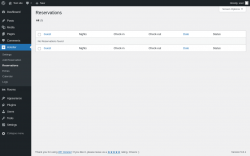 Page screenshot: Hotelier → Reservations