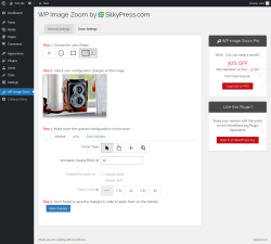 Page screenshot: WP Image Zoom