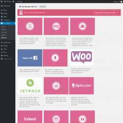 Page screenshot: Job Listings &rarr; Add-ons