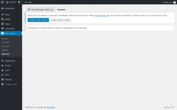 Page screenshot: Job Listings &rarr; Add-ons &rarr; Licenses
