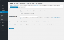 Page screenshot: Job Listings &rarr; Settings