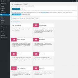 Page screenshot: Job Listings &rarr; Add-ons