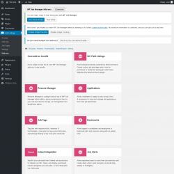 Page screenshot: Job Listings &rarr; Add-ons