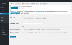 Page screenshot: Job Listings &rarr; Settings
