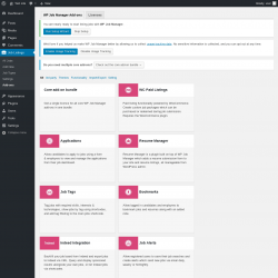 Page screenshot: Job Listings &rarr; Add-ons