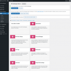 Page screenshot: Job Listings &rarr; Add-ons
