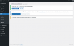 Page screenshot: Job Listings &rarr; Add-ons &rarr; Licenses
