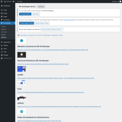 Page screenshot: Job Listings &rarr; Add-ons