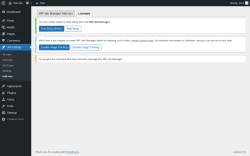 Page screenshot: Job Listings &rarr; Add-ons &rarr; Licenses
