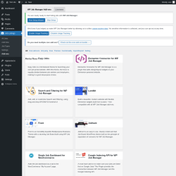 Page screenshot: Job Listings &rarr; Add-ons
