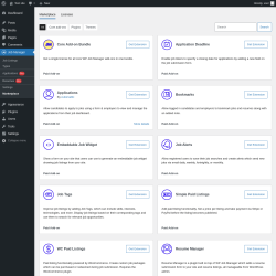 Page screenshot: Job Manager &rarr; Marketplace