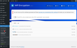 Page screenshot: WP Encryption &rarr; Download SSL Certificates