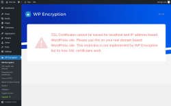 Page screenshot: WP Encryption