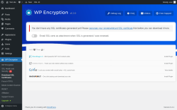 Page screenshot: WP Encryption &rarr; Download SSL Certificates