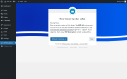 Page screenshot: WP Encryption &lsaquo; Test site &mdash; WordPress