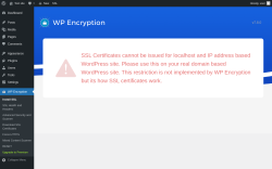 Page screenshot: WP Encryption