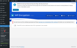 Page screenshot: WP Encryption → Download SSL Certificates