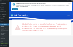 Page screenshot: WP Encryption