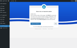 Page screenshot: WP Encryption &lsaquo; Test site &mdash; WordPress