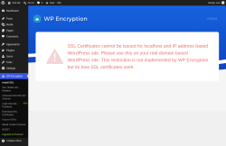 Page screenshot: WP Encryption