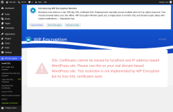 Page screenshot: WP Encryption