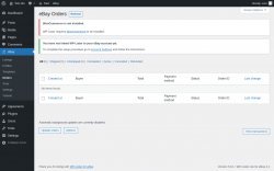 Page screenshot: eBay &rarr; Orders