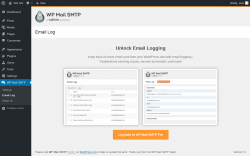 Page screenshot: WP Mail SMTP &rarr; Email Log