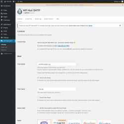 Page screenshot: WP Mail SMTP