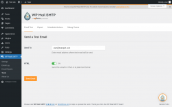 Page screenshot: WP Mail SMTP &rarr; Tools
