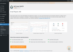Page screenshot: WP Mail SMTP &rarr; Email Reports