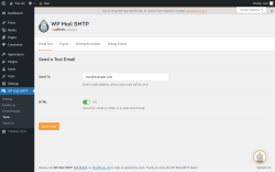 Page screenshot: WP Mail SMTP &rarr; Tools