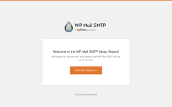 Page screenshot: WP Mail SMTP › Setup Wizard