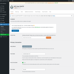 Page screenshot: WP Mail SMTP