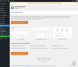 Page screenshot: WP Mail SMTP &rarr; Email Reports