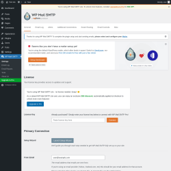 Page screenshot: WP Mail SMTP
