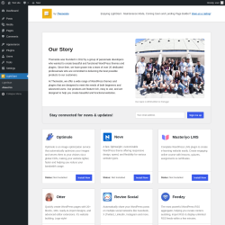 Page screenshot: LightStart → About Us