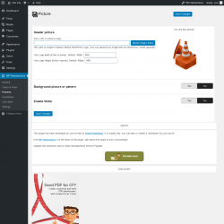 Page screenshot: WP Maintenance &rarr; Pictures