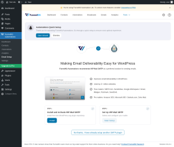 Page screenshot: FunnelKit Automations → Email Setup