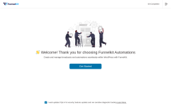 Page screenshot: Dashboard ‹ Test site — WordPress