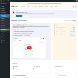 Page screenshot: FunnelKit Automations