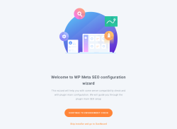 Page screenshot: WP Meta SEO › Setup Wizard