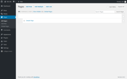 Page screenshot: Pages