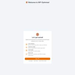 Page screenshot: WP-Optimize &rarr; 
				Settings
	