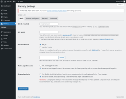 Page screenshot: Parse.ly
