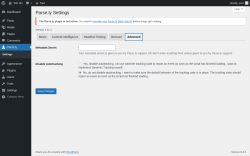 Page screenshot: Parse.ly → 
					Advanced				