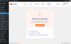 Page screenshot: Paymattic